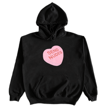 Load image into Gallery viewer, Black &quot;Send Nudes&quot; Hoodie