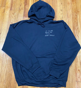 IYRTDS Black 3M Reflective Hoodie