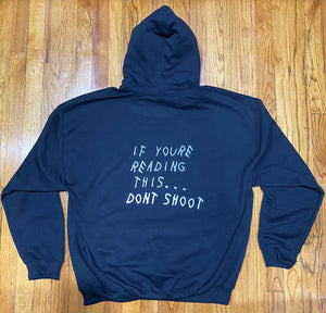 IYRTDS Black 3M Reflective Hoodie