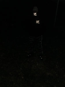 IYRTDS Black 3M Reflective Hoodie