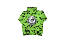 Load image into Gallery viewer, *Limited* Green 3M Reflective Tie-Dye Hoodie