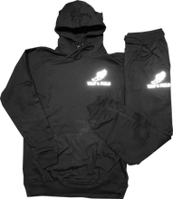 Load image into Gallery viewer, TRAP &amp; FIELD SWEATSUIT 3M REFLECTIVE &quot;BLACK&quot;