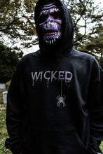 Load image into Gallery viewer, WICKED RHINESTONE HOODIE