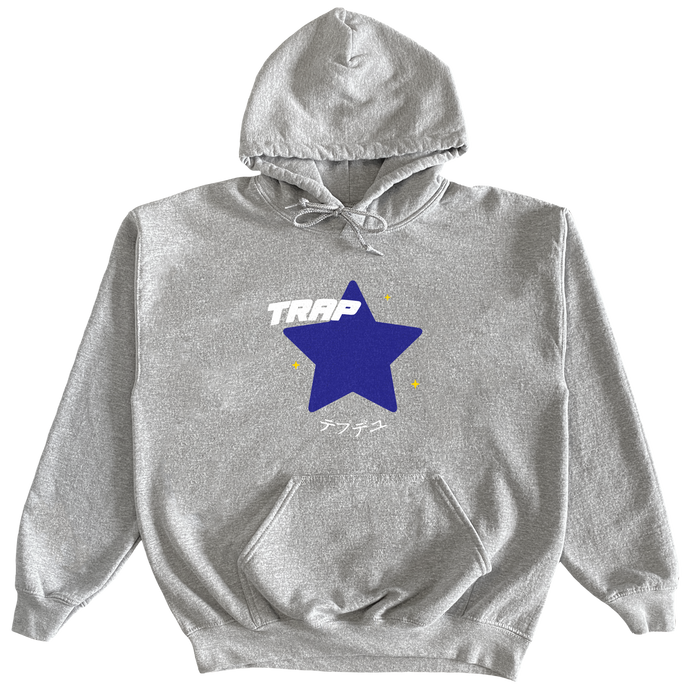 TRAPST⭐️R HOODIE “Grey/Navy”