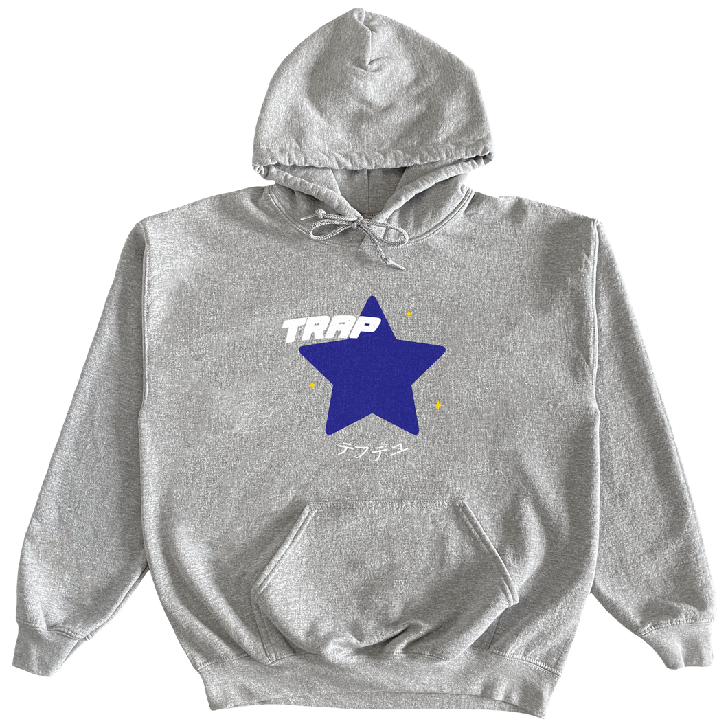 TRAPST⭐️R HOODIE “Grey/Navy”