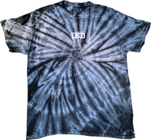 Load image into Gallery viewer, LTKO SPIRAL TIE DYE SHIRT “BLACK”