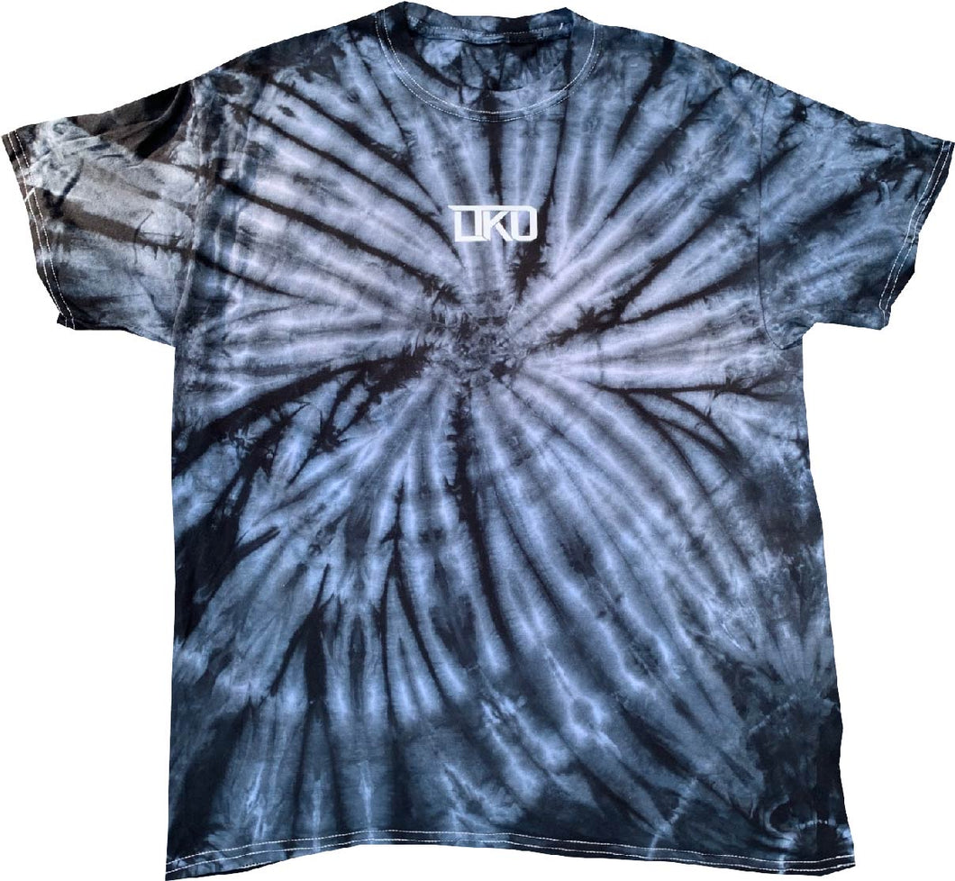 LTKO SPIRAL TIE DYE SHIRT “BLACK”