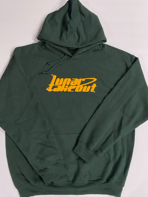 LUNAR TAKEOUT PUFF LOGO HOODIE “DUCK HUNT” *SAMPLE* LARGE