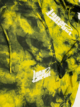 Load image into Gallery viewer, LUNAR TAKEOUT PUFF LOGO TIE-DYE SET “BLK/YELLOW” [5/5]