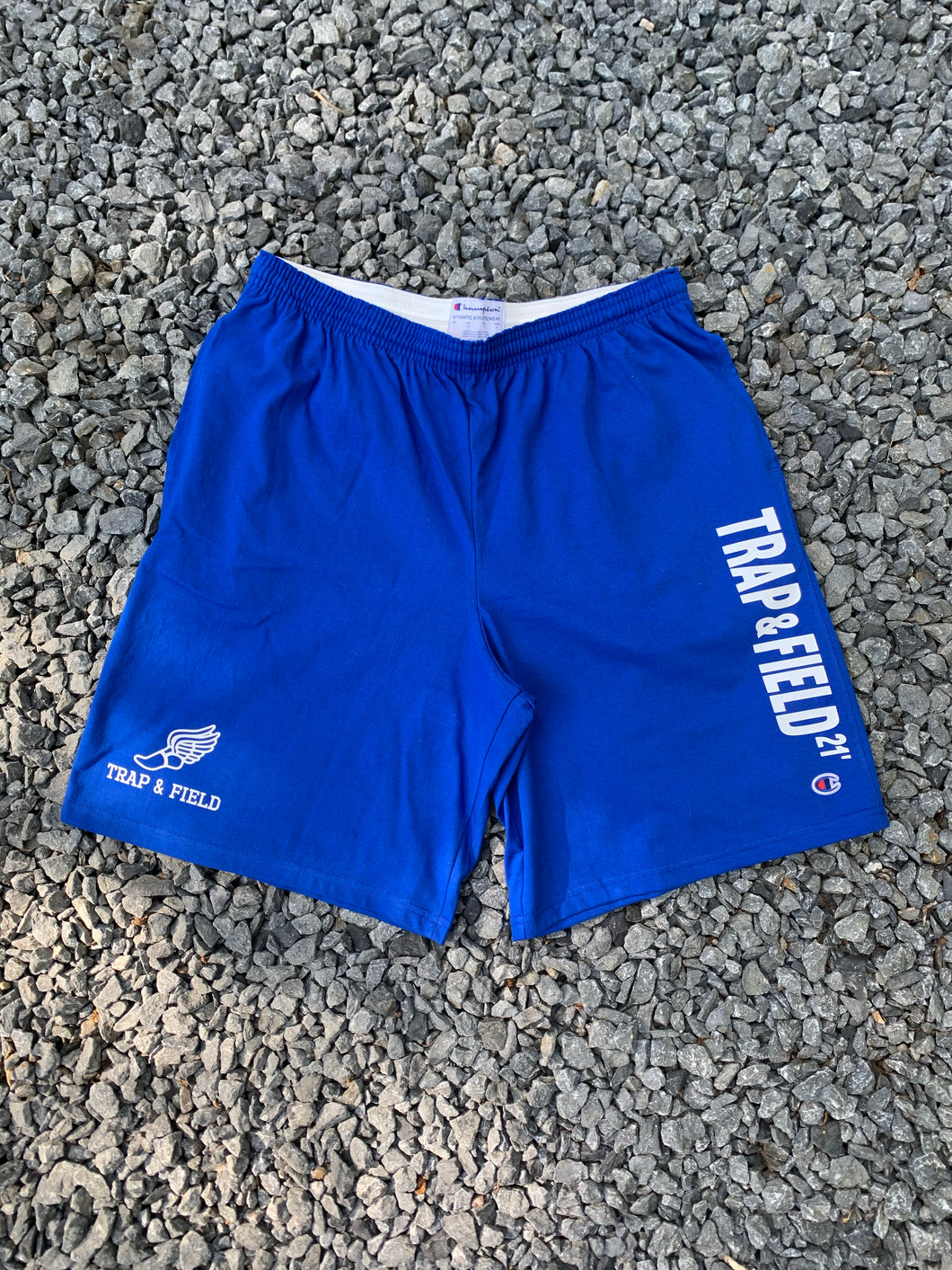 Trap & Field 21’ SHORTS “BLUE WAVES”