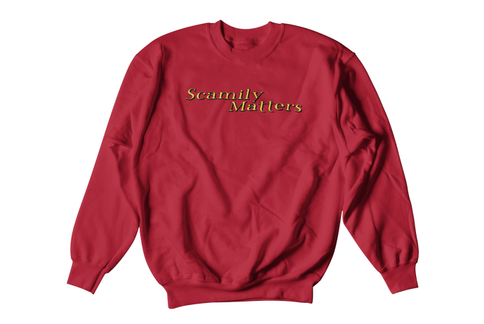 SCAMILY MATTERS CREW NECK SWEATSHIRT 