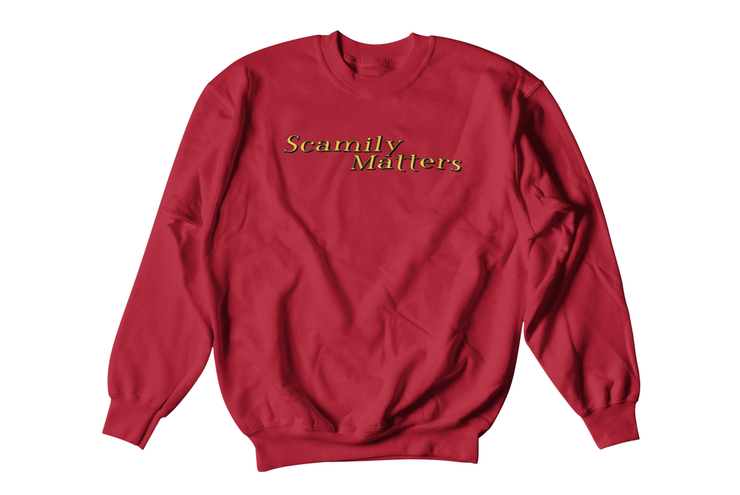 SCAMILY MATTERS CREW NECK SWEATSHIRT 