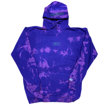 Load image into Gallery viewer, LTKO REFLCTIVE LOGO &quot;PURPLE TIE-DYE&quot; HOODIE