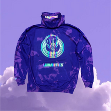 Load image into Gallery viewer, LTKO REFLCTIVE LOGO &quot;PURPLE TIE-DYE&quot; HOODIE